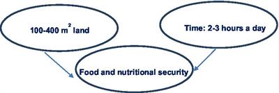 Improving the nutritional and livelihood security of landless laborer through the Backyard Farming System